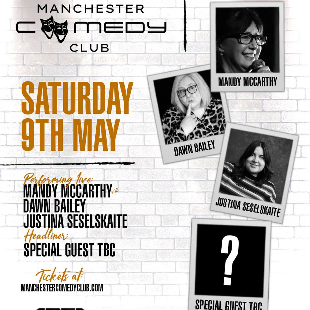 Manchester Comedy Club presents: DAWN BAILEY AND FRIENDS at Area Manchester