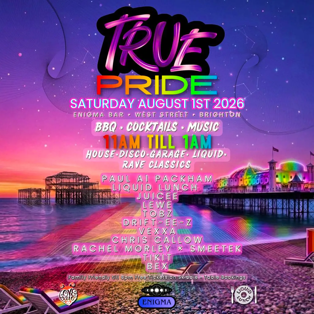 True at Enigma Bar