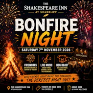 Bonfire Night at The Shakespeare Inn at The Shakespeare Inn