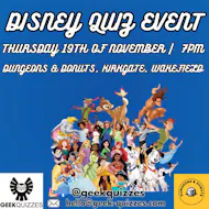 Disney Quiz Event at Dungeons And Donuts