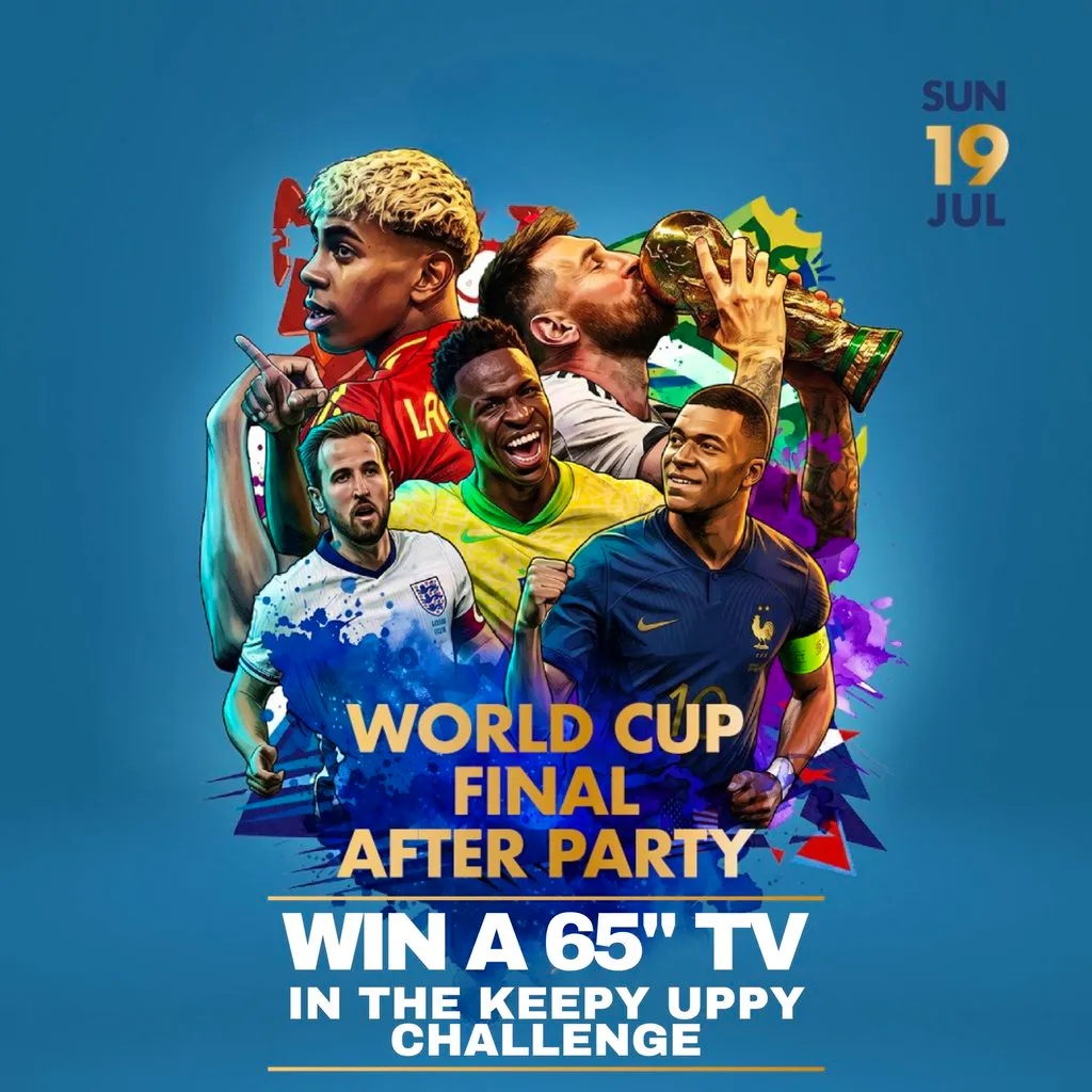 World Cup Final Afterparty - Why Not Nightclub Edinburgh at Why Not Nightclub