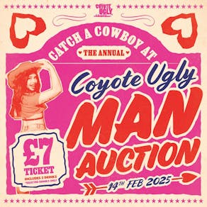 Valentines Day Man Auction at Coyote Ugly Camden