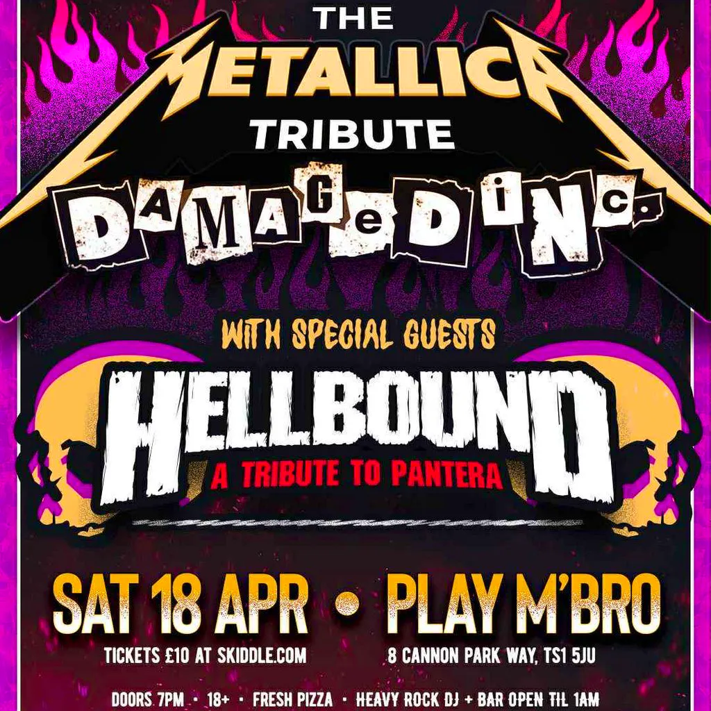 Damaged Inc Live (Metallica Tribute) at PLAY