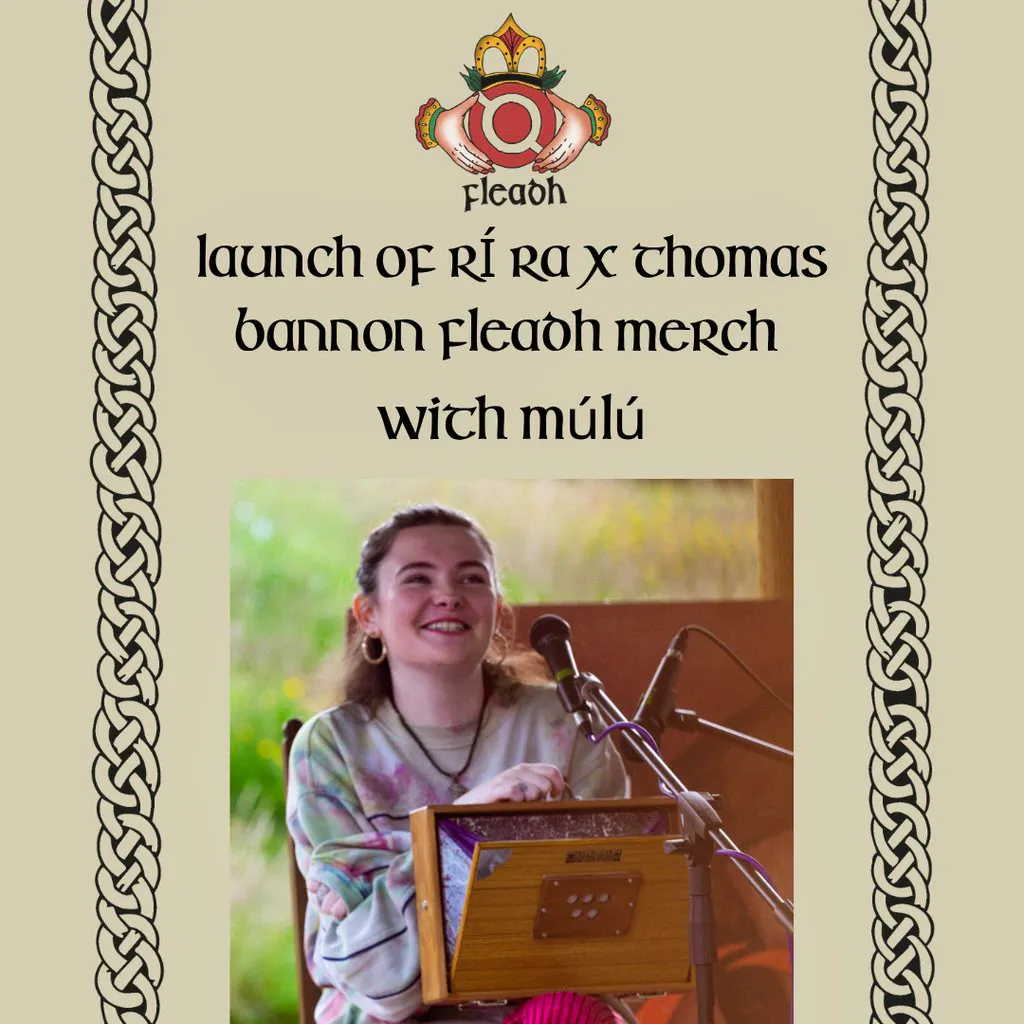 Fleadh Merch Launch and Social at Oh Yeah Music Centre