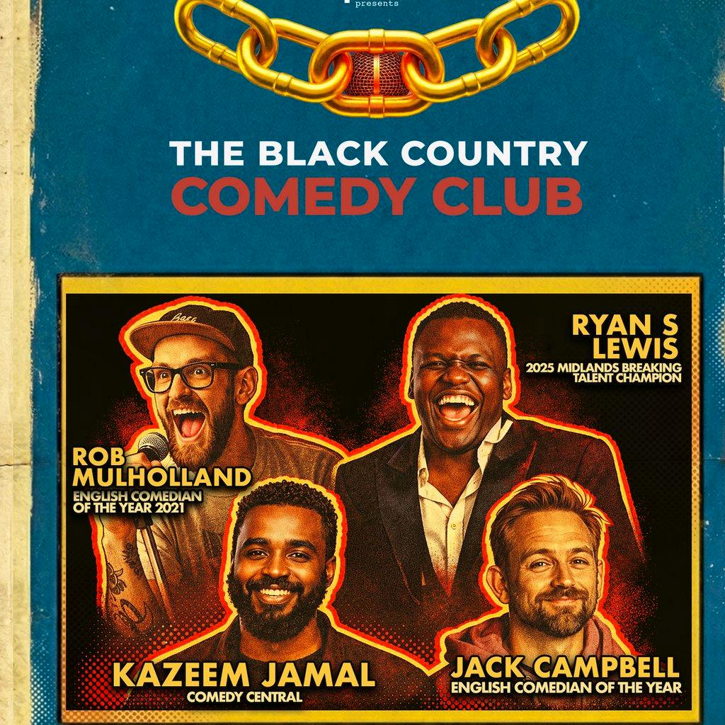 Black Country Comedy Club Sat 7th March at Space WLV