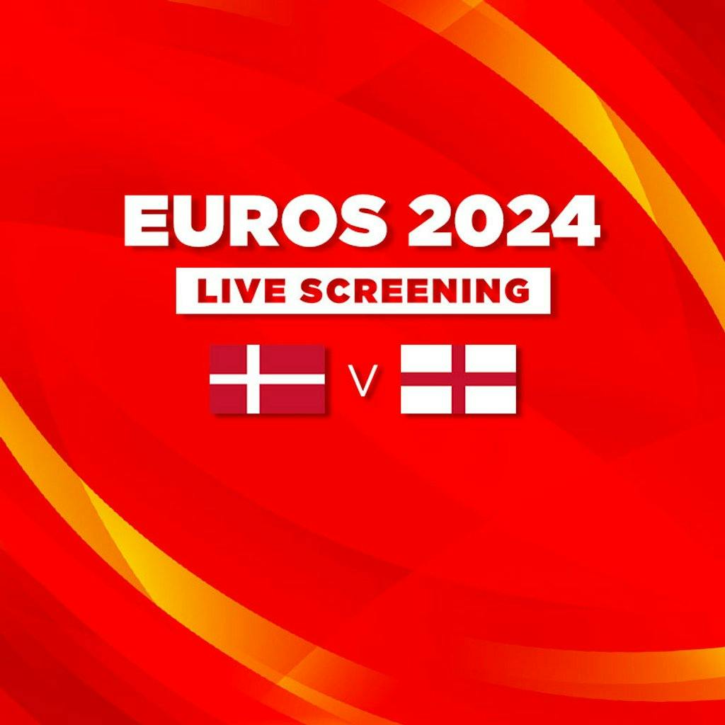 Denmark vs England Euros 2024 Live Screening Tickets Vauxhall