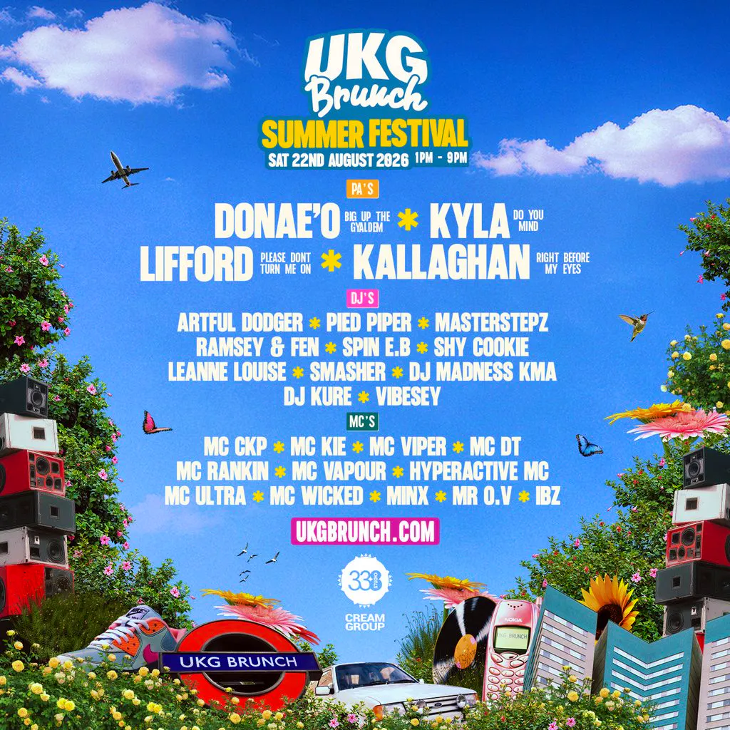 UKG Brunch - OUTDOOR SUMMER FESTIVAL at Studio 338