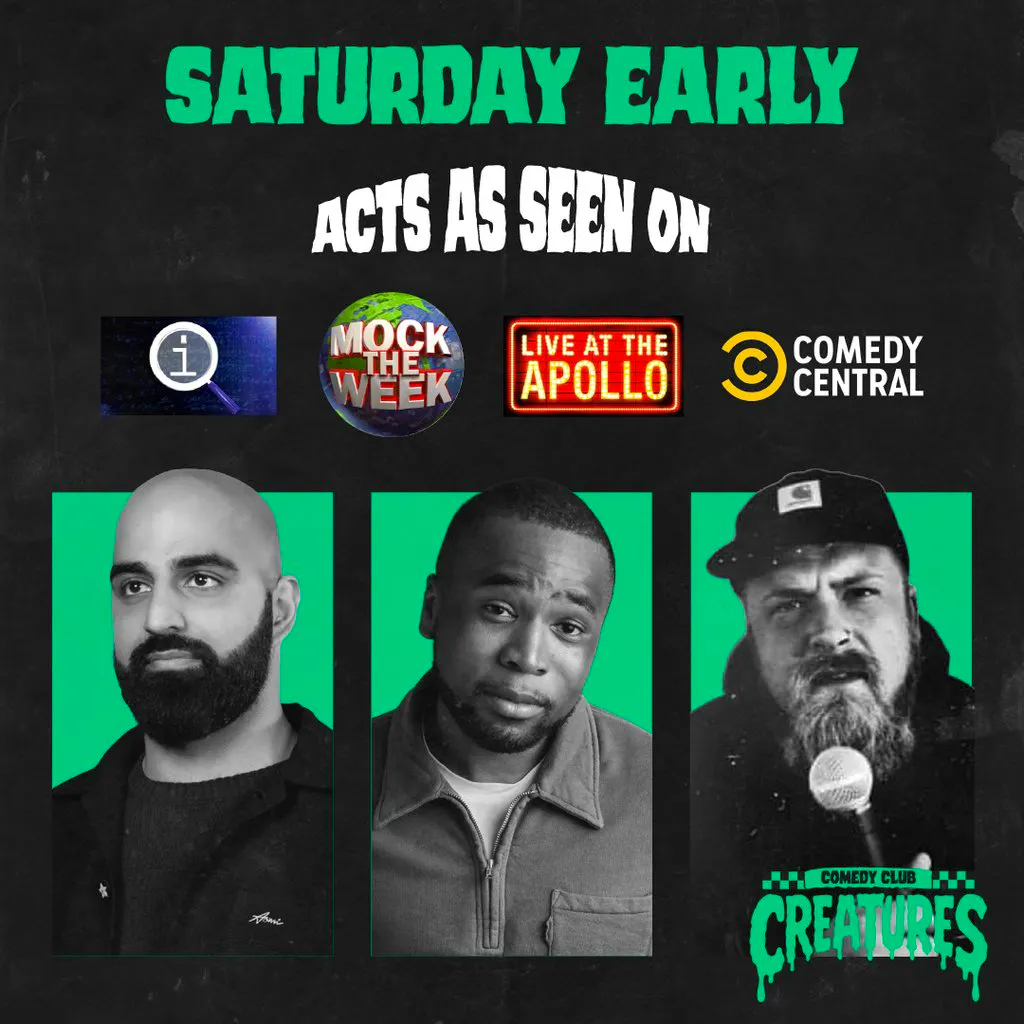 Saturday Afternoon Showcase|| Creatures Comedy Club at Creatures Comedy Club