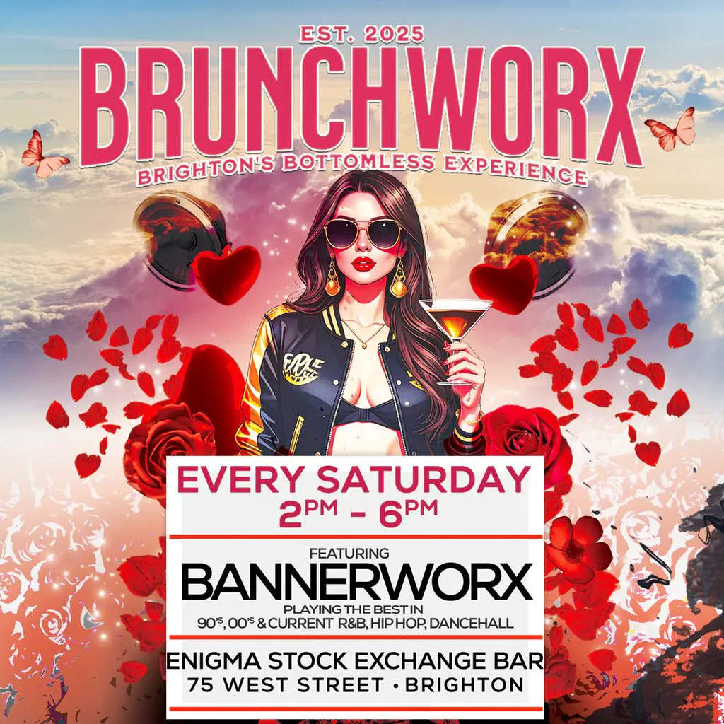 BRUNCHWORX - The R&B Hip Hop Dancehall Bottomless Experience at Enigma Stock Exchange Bar