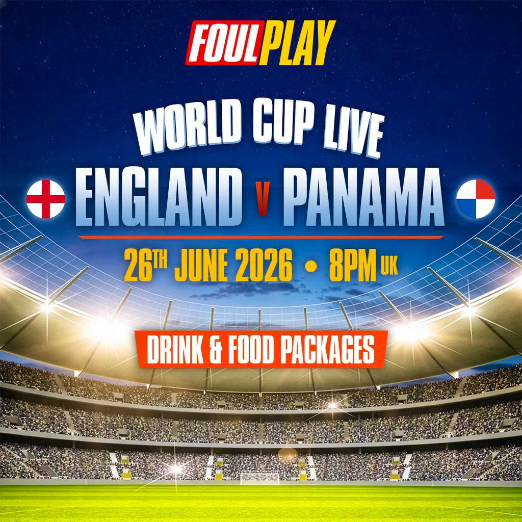 England Vs Panama World Cup 26th June London at Duo Clapham