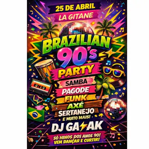 Brazilian 90's Party