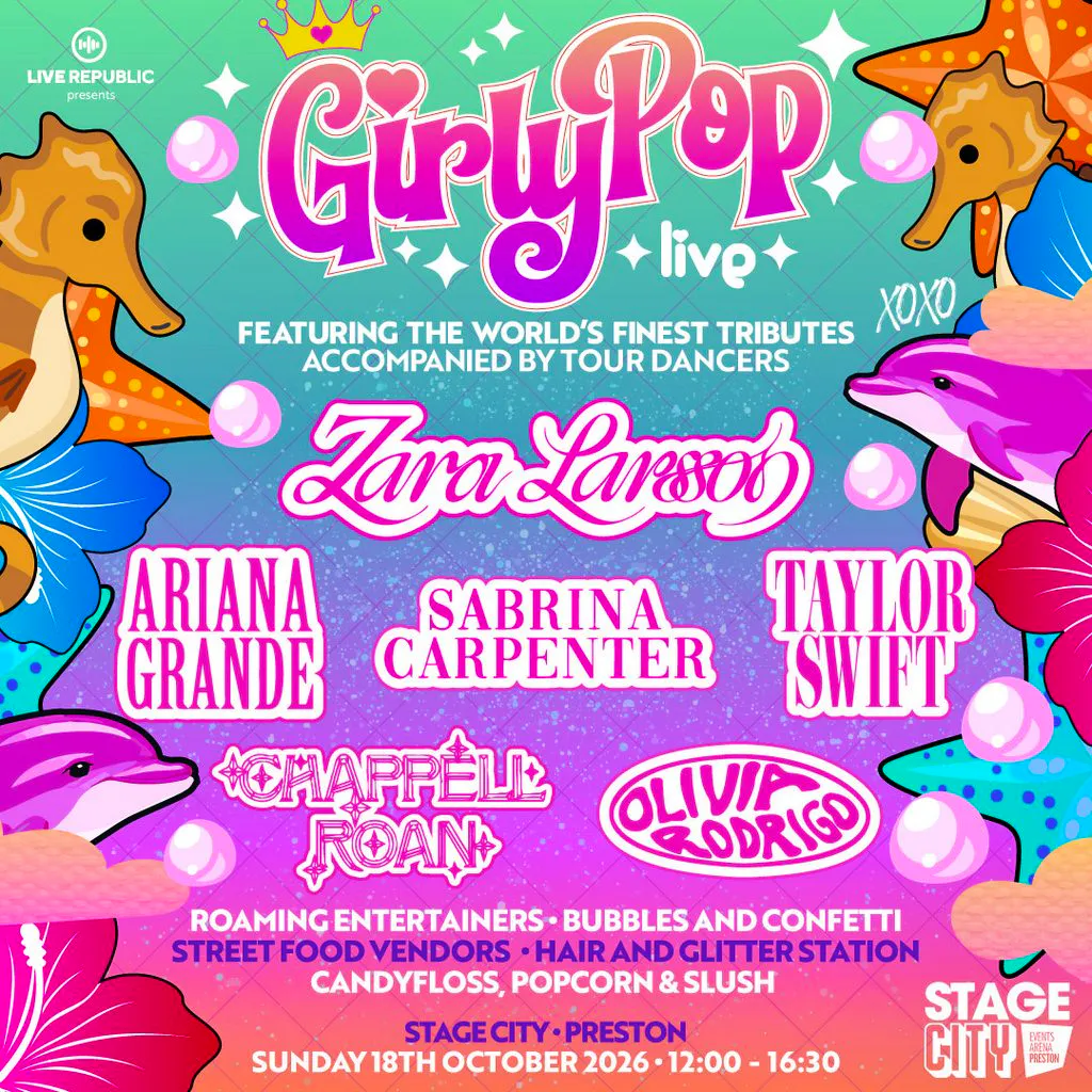 GirlyPop Live | Stage City, Preston at Stage City Preston