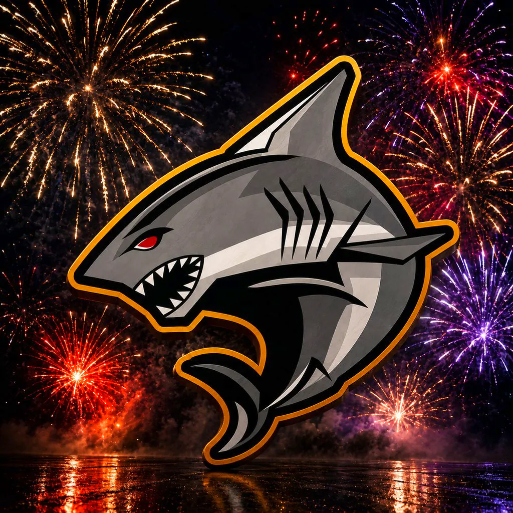 Shaw Cross Shark Firework Display at Shaw Cross Club For Young People