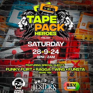 JUNGLE PIRATES & O-S-V presents TAPE PACK HEROES VOL 1