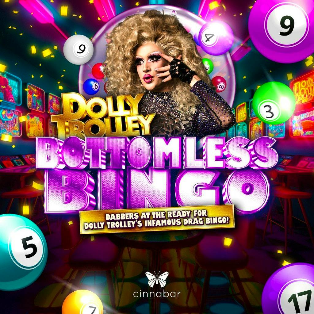 Dolly Trolley's Bottomless Drag Bingo - Stevenage at Cinnabar