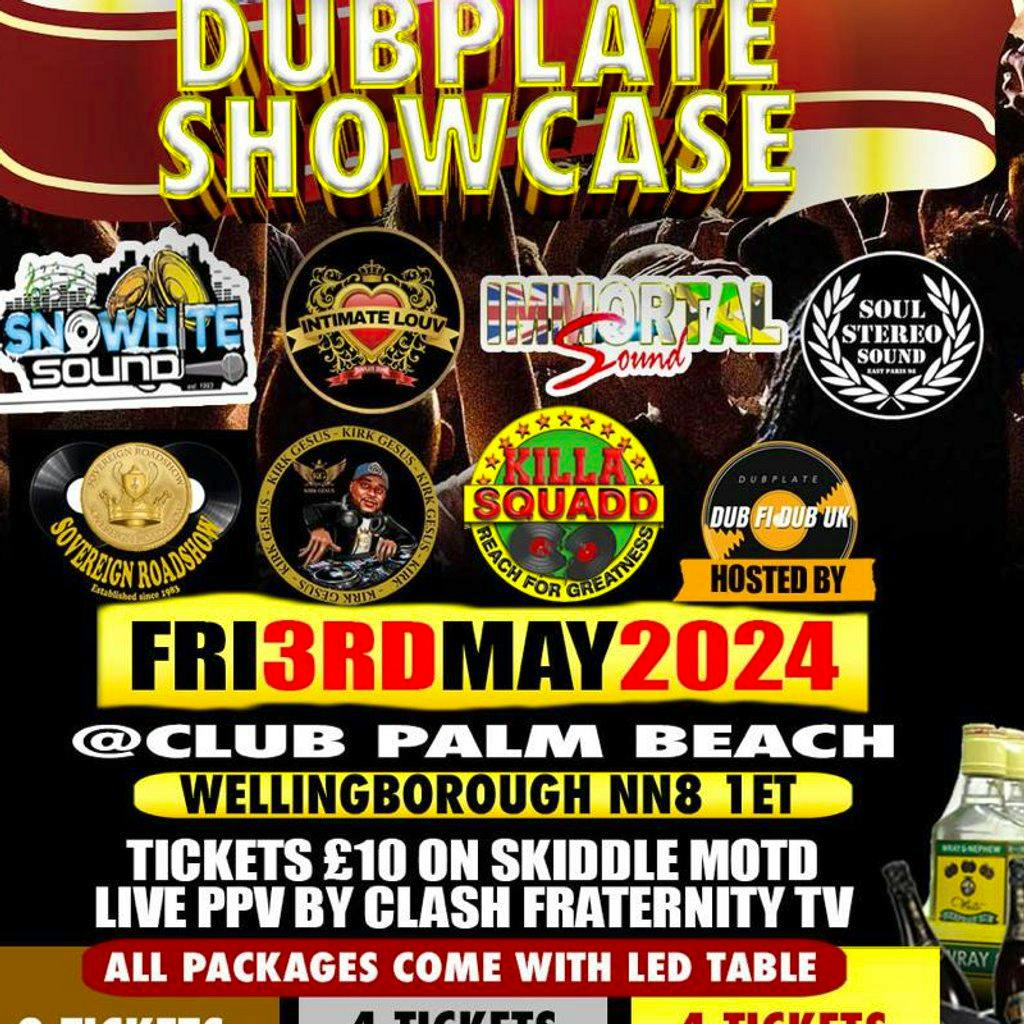 Soundman Linkup 2024 Tickets Palm Beach Wellingborough Fri 3rd May