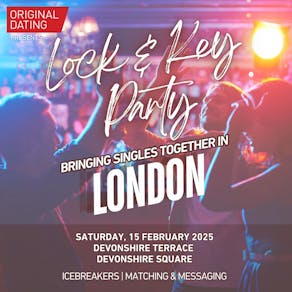 Valentine's Day Singles Lock & Key Party-London | Ages 30-45