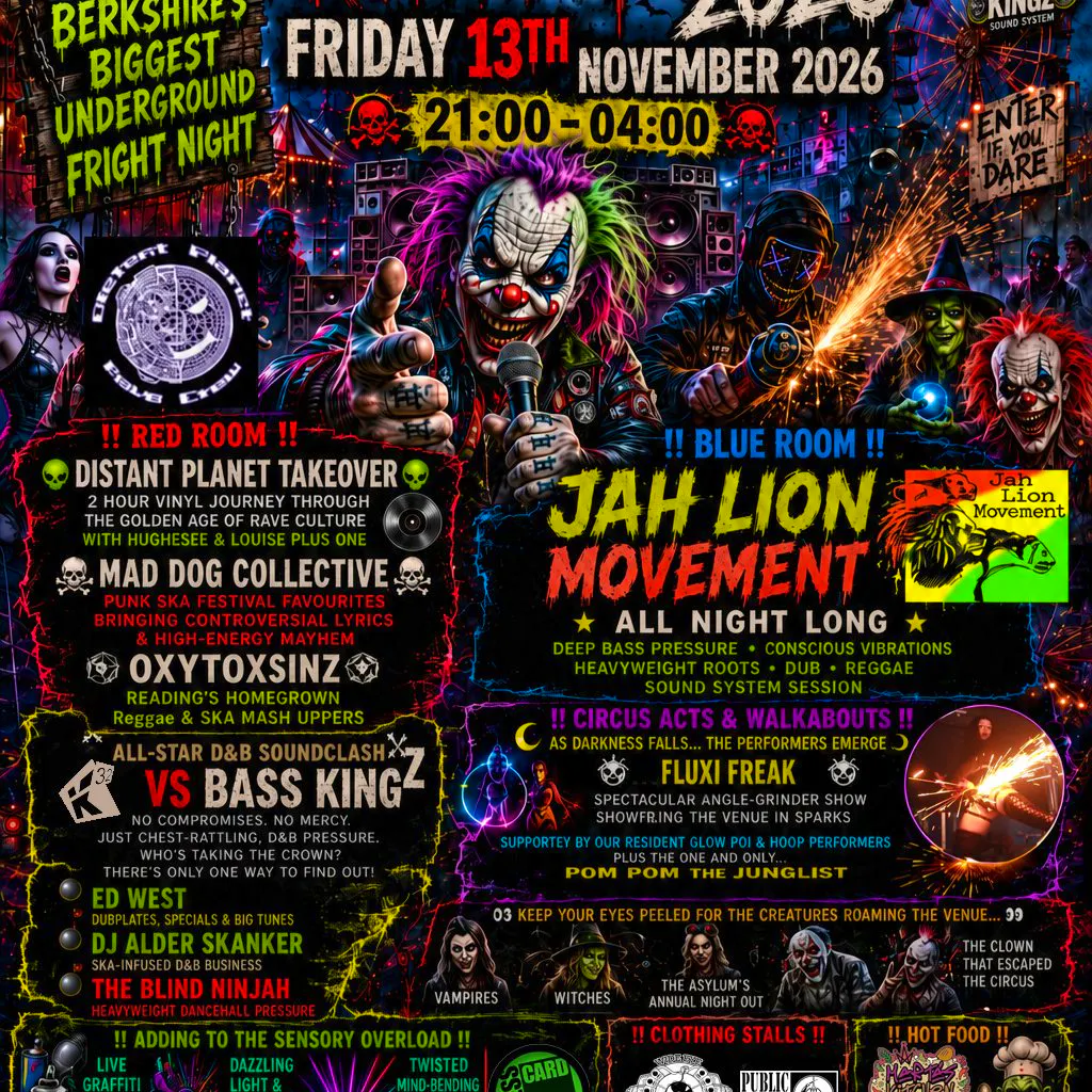 Fright Night 2026 at The Face Bar