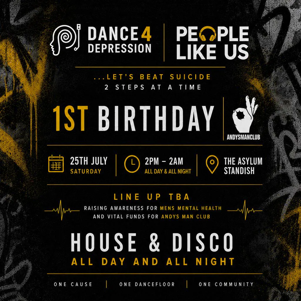 Dance4Depression 1st Birthday with People like us at Asylum
