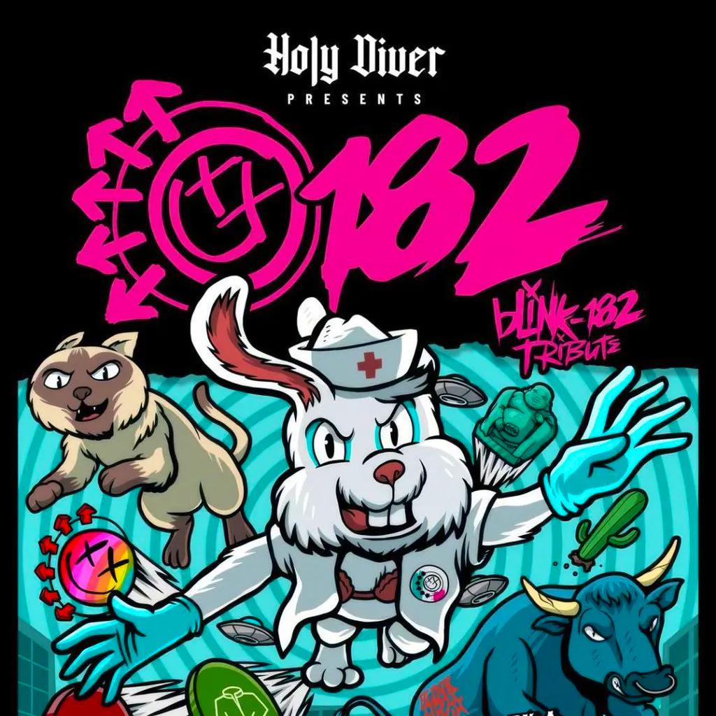 Blink 182 Traffic Light Party + One Eighty Two at Holy Diver