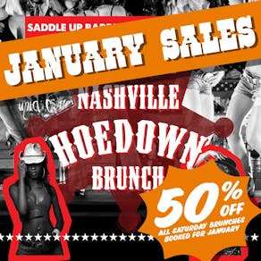 January Sales BOTTOMLESS BRUNCH