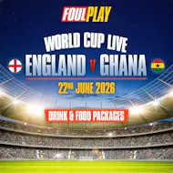 England Vs Ghana World Cup 22nd June London at Duo Clapham