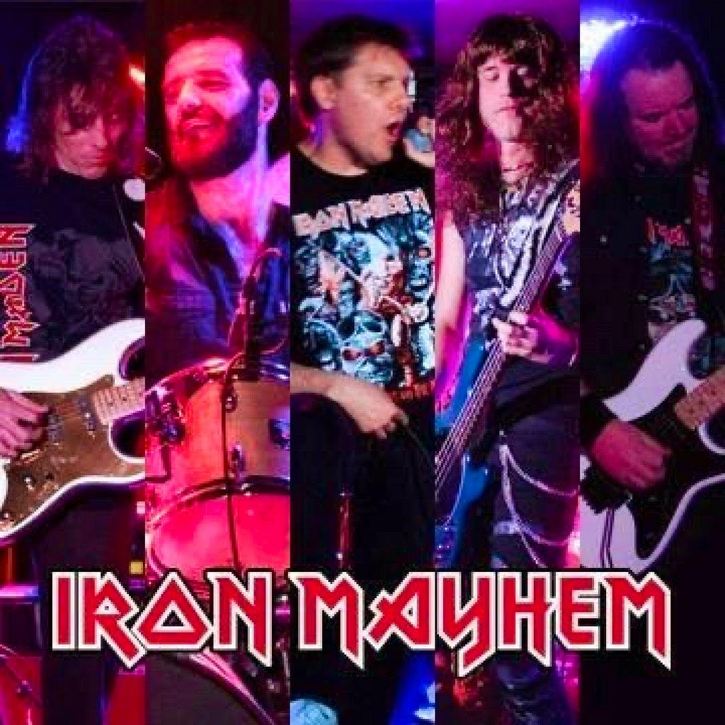 Iron Mayhem at St.Helens Rock Night Brunos Rodizio St. Helens Sat