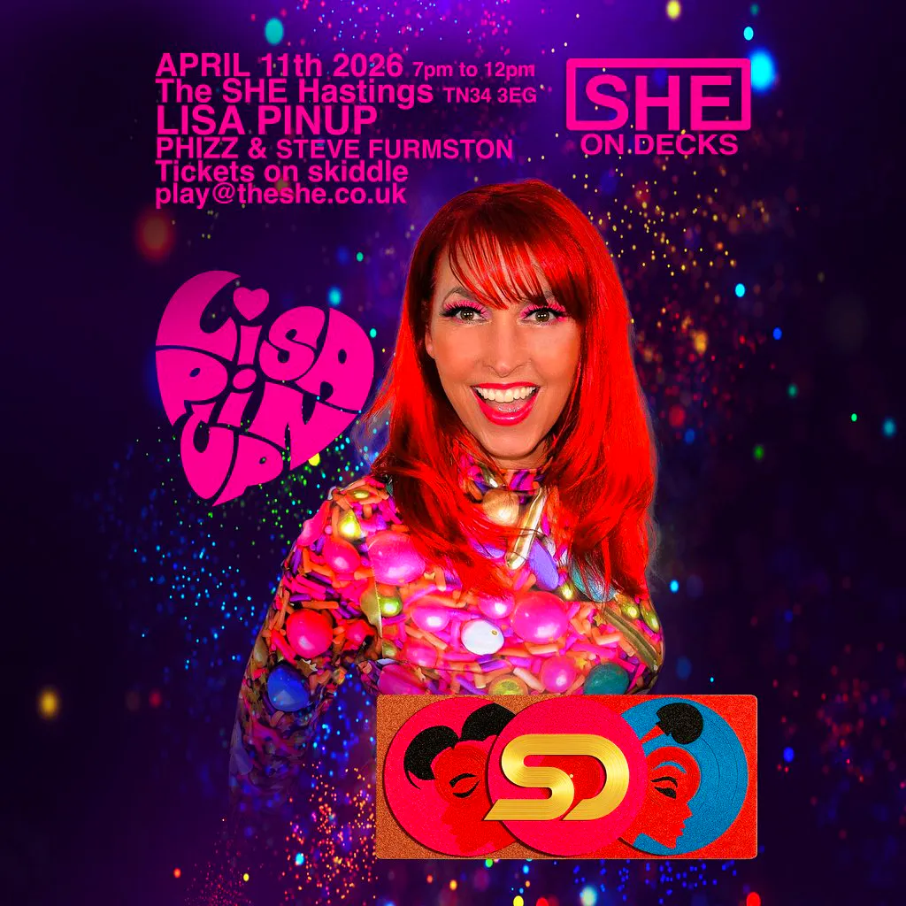 She On Decks with Lisa Pin-Up at The She Hastings