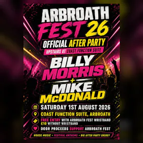 Arbroath Fest 26 After Party