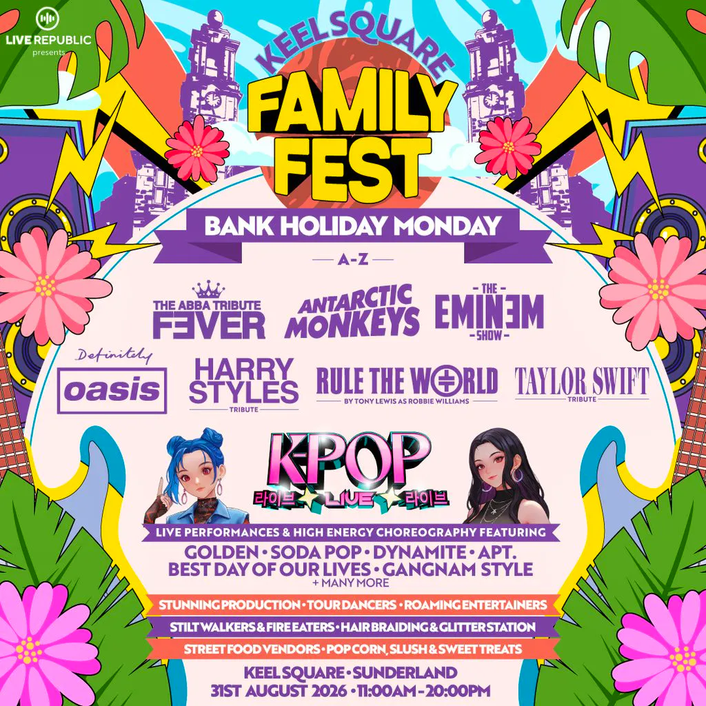 Family Fest ft. K-Pop Live | Keel Square, Sunderland at Keel Square