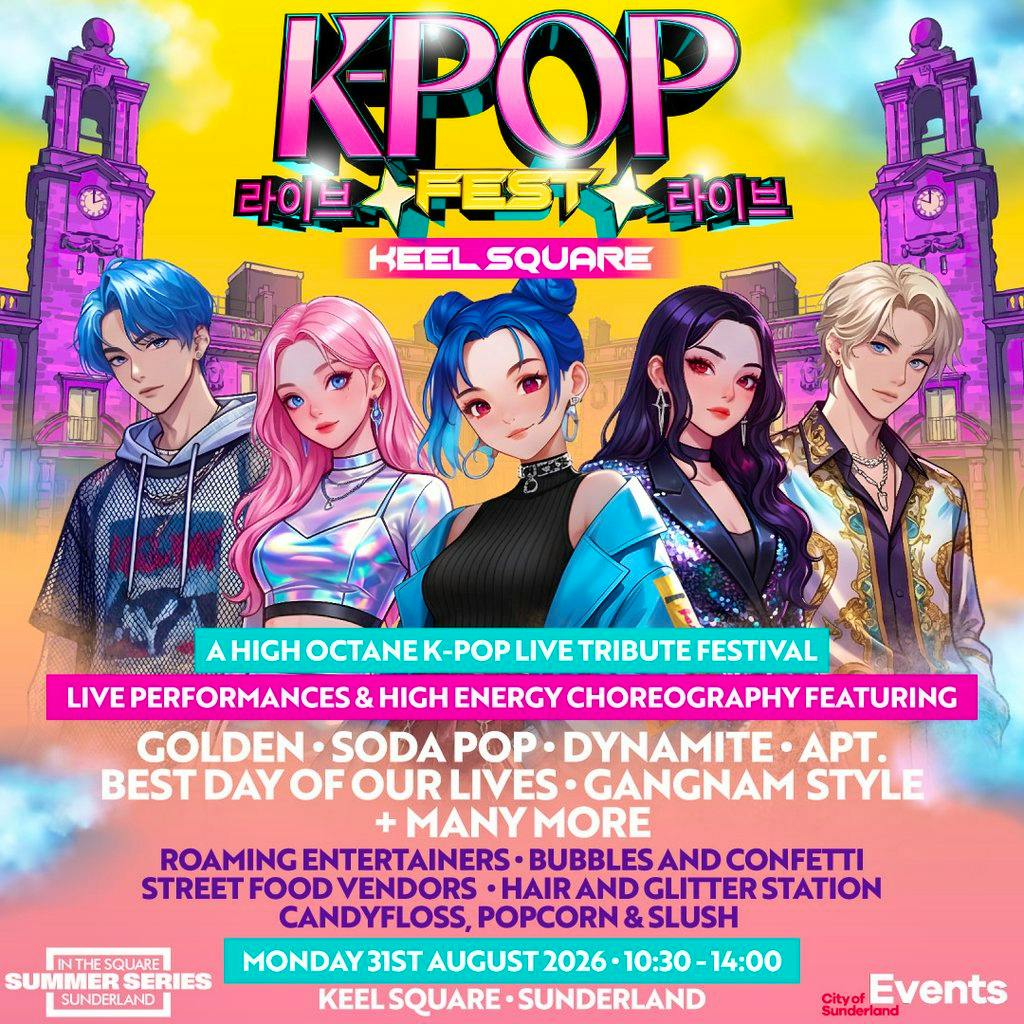 K-Pop Fest | Keel Square, Sunderland at Keel Square