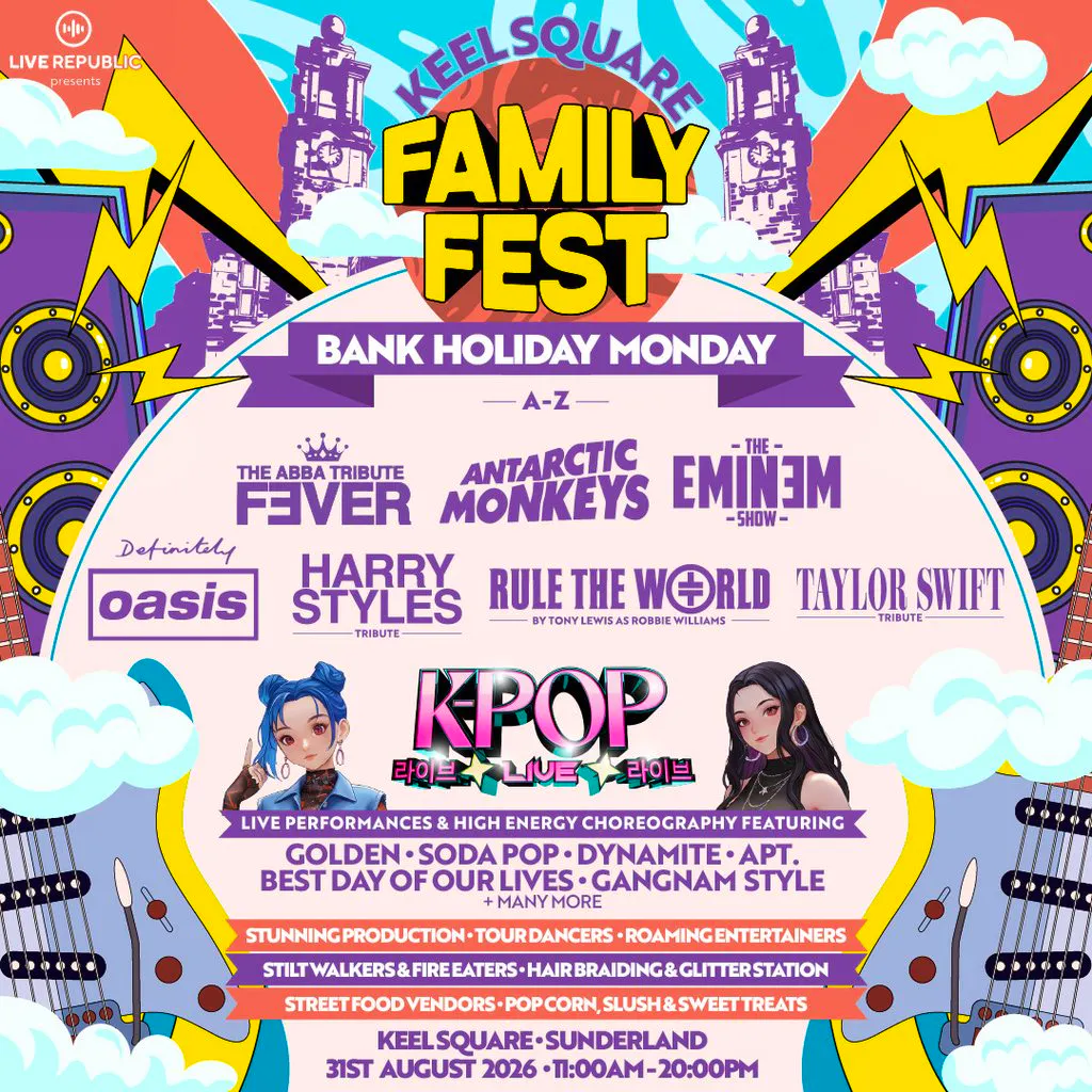 Family Fest ft. K-Pop Live | Keel Square, Sunderland at Keel Square