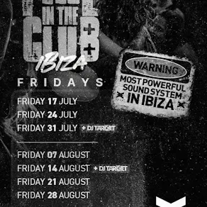 Fire In The Club Ibiza at Eden