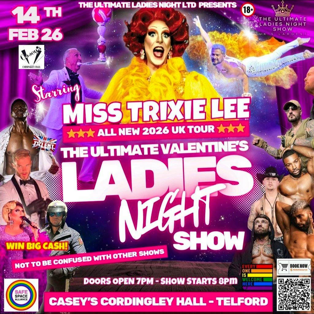 The Ultimate Ladies Night Show at Casey's Cordingley Hall