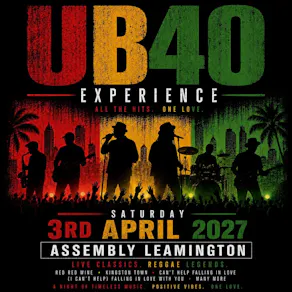 UB40 EXPERIENCE Sat 03/04/27