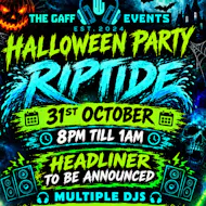 The gaff events Halloween special at Riptide New Brighton