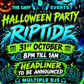 The gaff events Halloween special