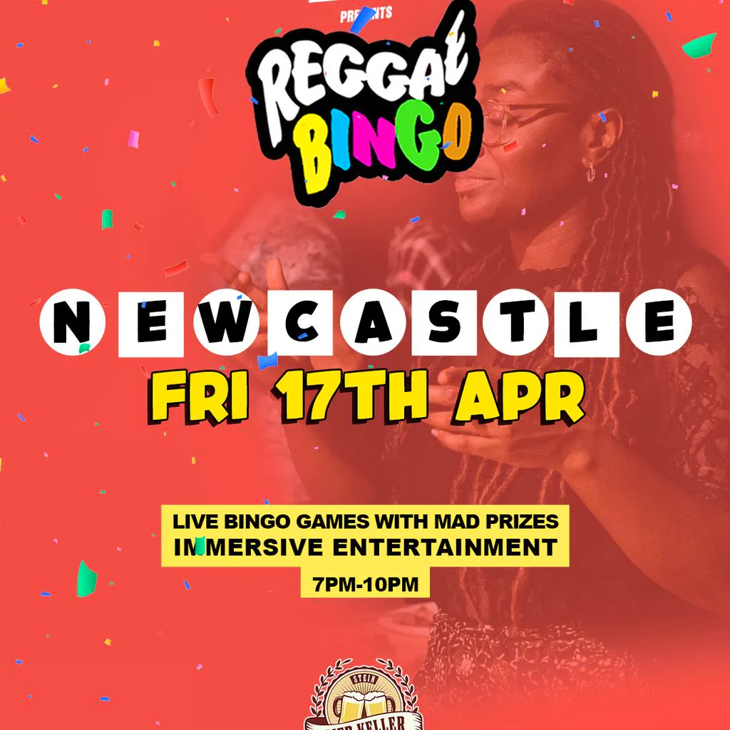 Reggae Bingo - Newcastle - Fri 17th Apr at Stein Bier Keller