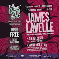 TFI20 Electronic All Dayer // James Lavelle + more at The Ferret