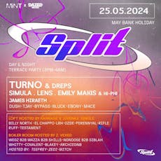 Dazed & Mint Warehouse present: Split - Day & Night Party at Mint Warehouse