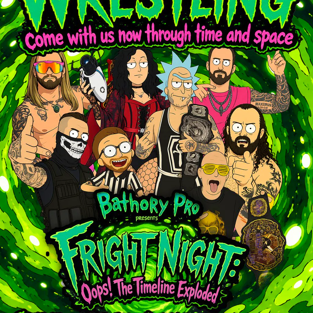 Bathory Pro: Fright Night (Oops the time line exploded) at The Castle Hotel Tamworth
