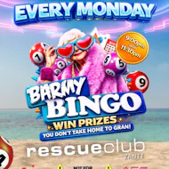 Barmy Bingo at Rescue Zante