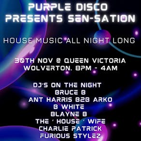 Purple disco presents SEN-sation