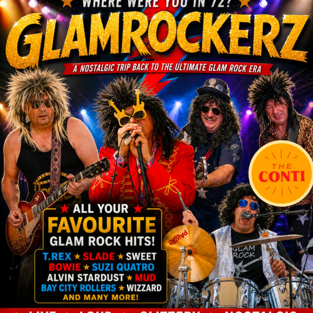 The GlamRockerz - 70s Glam Rock Tribute at The Continental