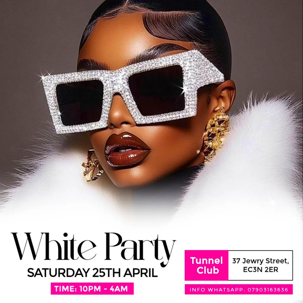 GROWN & SEXY - All White Party at Tunnel London