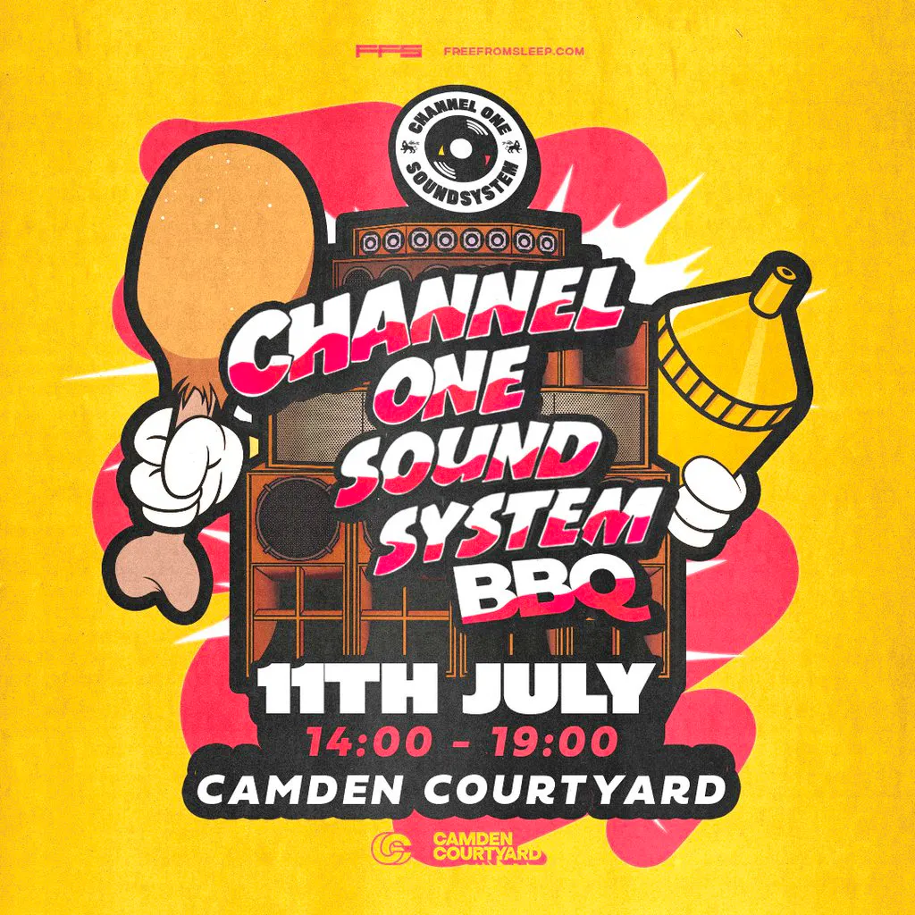 Channel One Sound System BBQ at Camden Courtyard