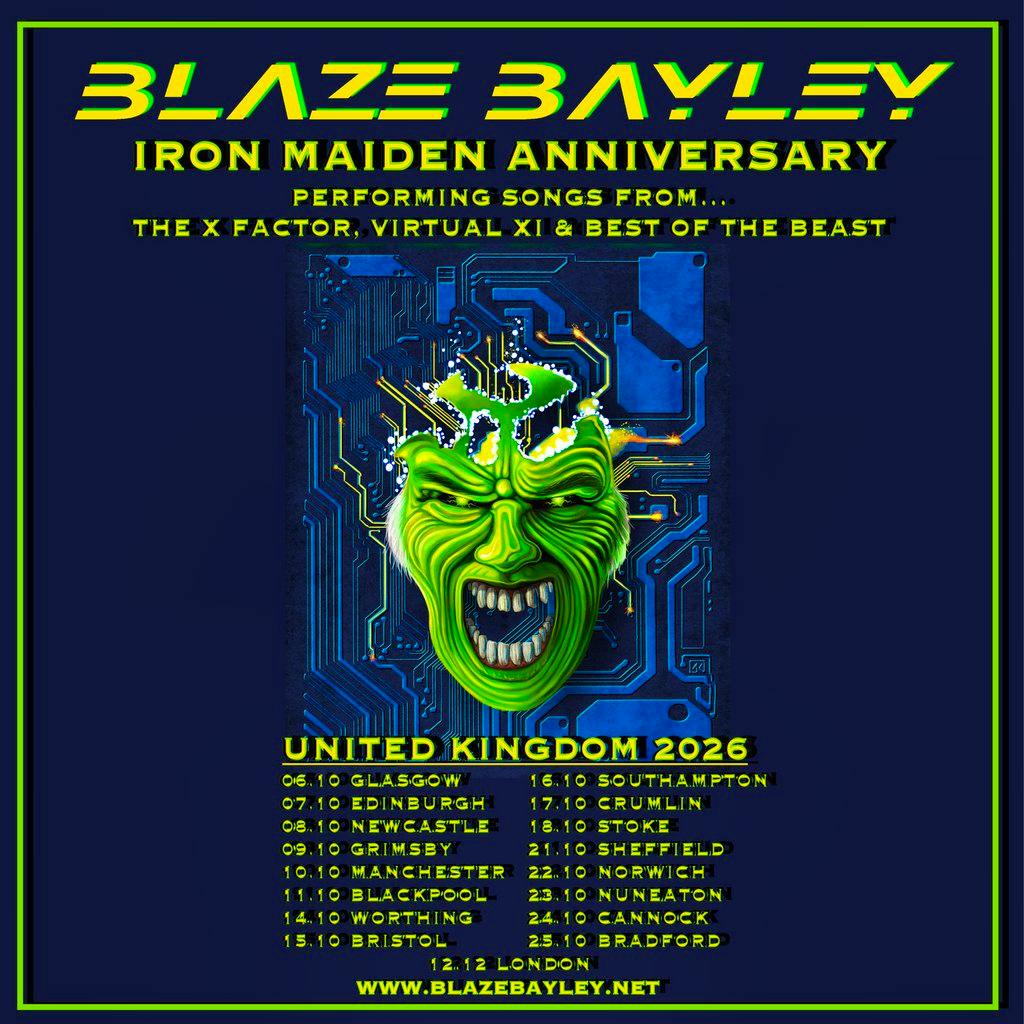 Blaze Bayley: Iron Maiden Anniversary Tour at The Factory Live