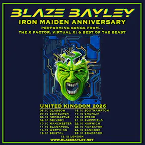 Blaze Bayley: Iron Maiden Anniversary Tour