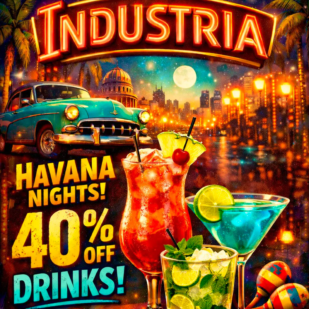 Industry Night at Revolucion De Cuba Milton Keynes