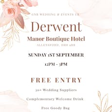 Derwent Manor Wedding Showcase at Derwent Manor Hotel